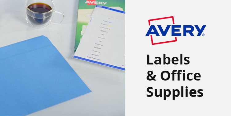 Avery office supplies hotsell